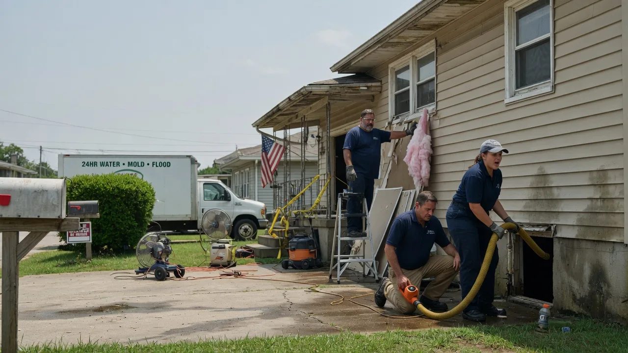 Water Damage Repair in Albany, LA near me